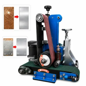 Automatic Wide Belt Sanding Machine Horizontal Metal Plate Polishing Surface Grinder Flat Sheet Precision Belt Sander System