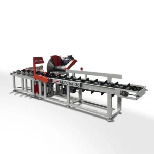 Automatic Wood Crosscut Saw Machine CNC Log Cut Off Sawmill Machine Round Log Cross Cut Saw