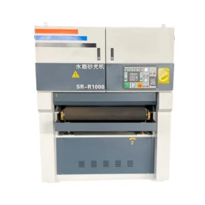 Automatic Wooden Frame Woodworking Wood 1300mm Wide Belt Sander Planer Sanding Machine for Furniture Industry