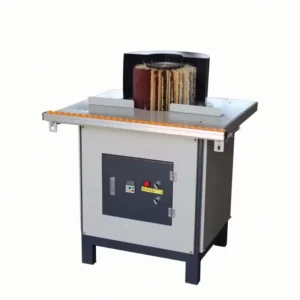 Automatic Woodworking Drum Brush Sander Machine Motor Core for Furniture MDF Metal Wood Edge Sanding
