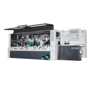 Automatic Woodworking Moulding Machine with 4 Side Squaring Planer Featuring a Core Engine and Motor Component