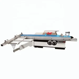 Automatic Woodworking Sliding Table Saw PLC Control High Accuracy Remote Control 6.6kW Motor Pump Solid Wood Board 3100mm