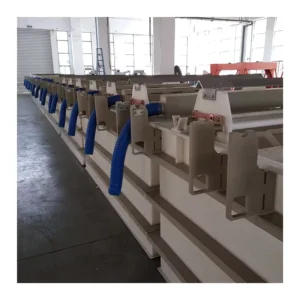 Automatic Zinc Plating Line for Glass Substrate Barrel Type Coating Machine PLC Controlled Stainless Steel Tank 10L/h Capacity