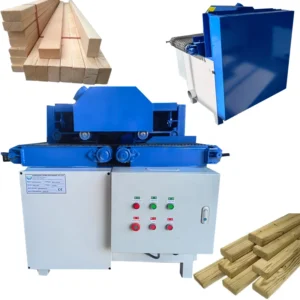 Automation Multi Blade Rip Saw Wood Cutting Machine Sliding Table Saw Machinery Multiple Saw Rip Sawmil Multi Blade Wood