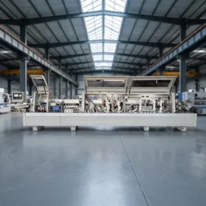 BH Wood Based Panels Edge Banding Machine Full Auto Gluing and Scraping Woodworking Machinery