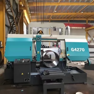 BR G4270 Universal 7.5kW CNC Bandsaw Cutting Machine With Engine Motor & Gear Multiplication