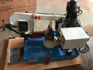 BS280G Metal Band Saw Machine Hydraulic Stepless Feed 0-60° Angle Cutting Band