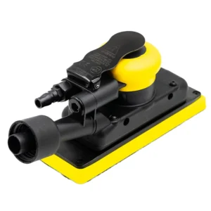 BSS Pneumatic Sander 70*198mm Disc Simple Controls Easy-to-Operate Hook Loop Attachment Central Vacuum Variable
