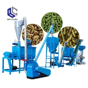 Baichuan Large Pellet Press Farm Chicken and Duck Pellet Machine 300 400 Model Type Feed Granulator