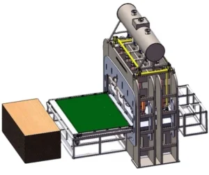Bamboo Plywood Making Hot Press Machine Plywood Making Machine Particle Board Hot Press Machine