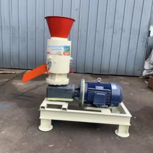 Biomass Pellet Machine Complete Pelletizing Line Wood Chips Straw Large Scale Bio Food Pelletizer Engine High Productivity