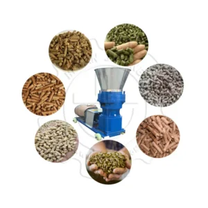 Biomass Wood Chips Pellets Making Machine Flat Die Sawdust Press Pelletizer