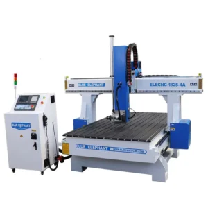Blue Elephant Cnc180 Degrees Wood Cnc Router 4 Axis Sculpture Wood Carving Machine Rotary Head