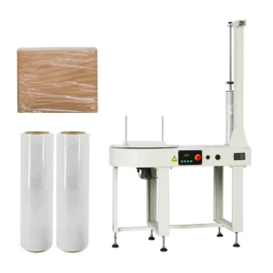 Bp800 Fully Automatic Packing Machine Stretch Film Vertical Wrapping Machine for Carton Box