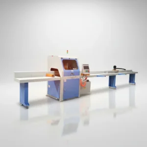 Bunching Fully Adjustable Multi Angle Horizontal Cross Cut Saw 6.67kW Power Automatic Feeding Cutting 45 90 Degree China Custom