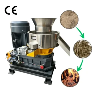 CE Certified Stainless Steel 1000kg/h Biomass Wood Pellet Machine for Rice Husk and Forestry Waste Recycling