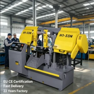 CH-1200 Mechanical Band Saw Machine Horizontal Strip Hacksaw Machine