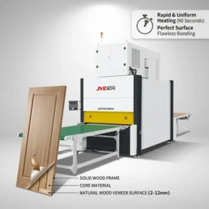 CLT Panel High Frequency Hot Press Wood Lamination Machine Engine Motor Easy Operate PLC Controlled Energy Efficient for Wood