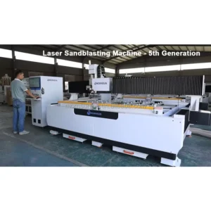 CNC 2500*1300MM Mirror Machine Frost Glass Engraving Machine Bath Mirror LED Laser Sandblasting Machine