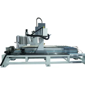 CNC 4 Axis Rotary System for Furniture Leg Carving 3D Wood Mould & Aluminum Door Machining