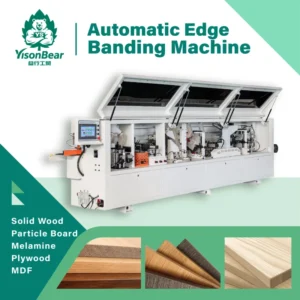CNC Automatic Edge Banding Machine High Efficiency for Furniture Manufacturing with Pre Milling End Trimming