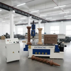 CNC Engraving Machine with Rotary Axis 4 Axis Wood Carving Cutting Milling Router