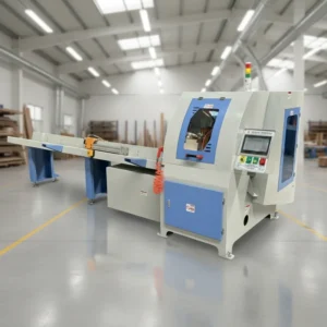 CNC Horizontal Cross Cut Saw Automatic Feeding Cutting High Precision 1mm Large scale Wooden Furniture Angle Cutting