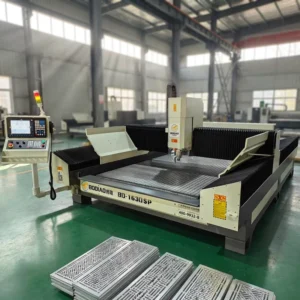 CNC Metal Engraving Machine NC Studio Control Single Spindle Heavy Duty High Precision 3D Carving for Aluminum Panel Door Sign