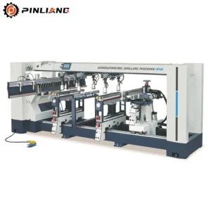 CNC Multi Spindle 4 Head 3 Row Line Boring Machine for Woodworking Drilling with Motor 2700mm Working Width