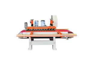 CNC Porcelain Tile 45 Degree Angle Cutting Panel Saw Machine Marble Stone Granite Quartz Edge Chamfering 1200mm Max Motor