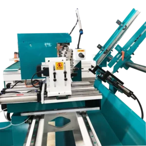 CNC Rotary Woodworking Lathe Double Knife Vertical Axis Automatic Wood Carving Turning Motor Industrial Woodworking Lathe