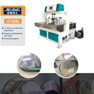 CNC Round Glass Oval Edge Polishing Mirror Glass Double Head Glass Edge Grinding Machine