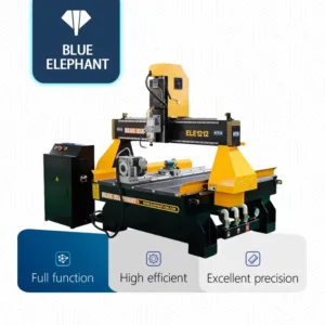 CNC Router 1212 1325 4 Axis CNC 3D Wood Milling Carving Machine with Rotating Device for PVC MDF Acrylic