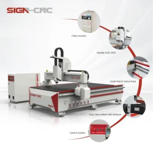 CNC Router Machine for Wood 3 Axis Woodworking CNC Router for 3D Carving Cutting Milling