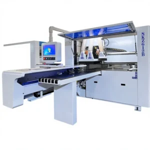 CNC Six Side Drilling Machine High Productivity Motor for Automatic Woodworking Panel Furniture Cabinet Door Hole Drilling