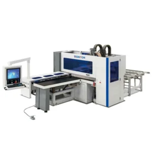 6 Sided Wood Dowel CNC Multi Drilling Boring Machine With Double Drilling Boxes for Wood Panel