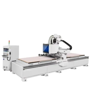 CNC Twin Station Solid Wood Cabinet Door Processing Center Easy to Operate Woodworking Machinery with Key Motor Components