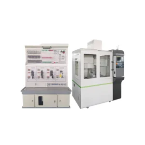 CNC machining center installation and adjustment training system