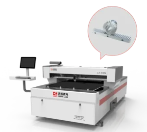 CO2 Laser Cutting Machine for Cutting Non metal Materials High Accuracy Rack Transmission Acrylic Cutting 1300mm*2500mm