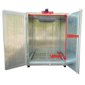 COLO 1864 Easy to Operate Electric Batch Curing Oven High Quality Powder Coating Drying Oven