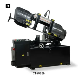 CT4028H Semi Automatic Double Column Hydraulic Metal Band Sawing Machine with 1 Year Warranty & Motor Components