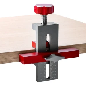 Cabinet Door Installation Tool Aluminum Alloy Auxiliary Positioning Clip Door Frame Panel Mounting Jig Support Arm Clamp Tool