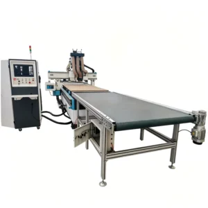 Cabinet Furniture Door Making 1328 CNC Nesting Automatic Loading and Unloading Table ATC CNC Router Machine