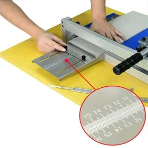 Carton Box Making Gift Box Gray Board Cardboard V Slot Grooving Machine