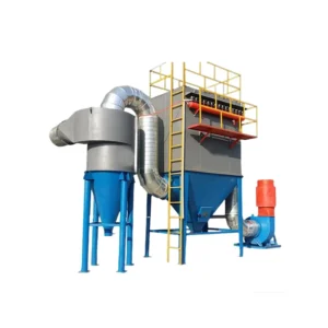 Central Dust Collection Environmental Protection Equipment High Temperature Explosion Proof Bag Dust Collector 220V