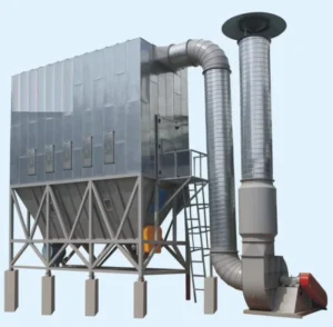 Central Wood Chip Dust Collector Collection System