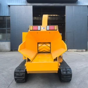 China Manufacture Crawler Chipper Shredder Machine Strong Power Diesel Wood Chip Crusher Making Sawdust New Wood Crusher Machine
