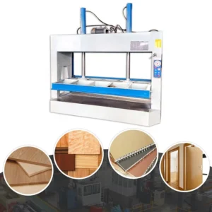 China Manufacturer Hydraulic Woodworking Cold Press Machine With Gearbox For Plywood Production 4kW 220V 380V