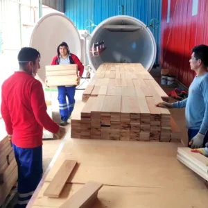 China Top Grade Vacuum Timber Drying Machine for Woodworking Veneer Wood Dryer Machine with Electrical Heating 3m³