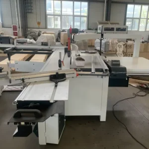 China Woodworking Wood Based Panel Machinery Wood Cutting Table Saw Machines Melamine Squaring Saw Sliding Panel Saw for Wood